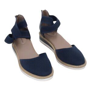 Metropolitan View Women's Strappy Low Wedge Flats 7.5M